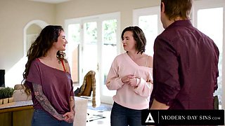 MODERN-DAY SINS - Lesbian Arabelle Raphaels Secret Affair With GF Casey Calvert  Her Ex - PART 1