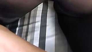 Whole hand deep inside her tight anus