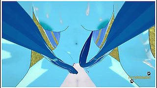 Pokemon Hentai Furry - Pov Glaceon Boobjob And Fucked By Cinderace