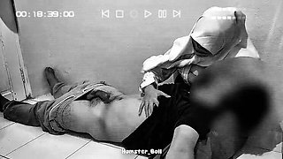 Malaysian High School Girl in Hijab Gives Handjob in Classroom - Amateur Teen with Big Tits