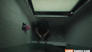 Squeaky Skyler Storm's eating pussy action