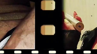 Story #5. French Porn Star Lilly with Glasses Takes a Golden Shower, Sucks a Big Dick, Has Urine and Blows Bubbles in a Park