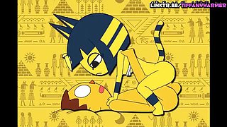 Ankha Cartoon Hentai Sex - TiffanyWarmer in Uncensored HD Parody
