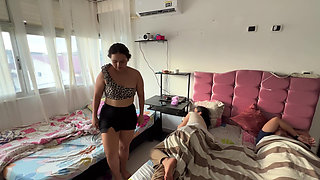 My Cousin Comes Home From a Trip and My Husband Fucks Her