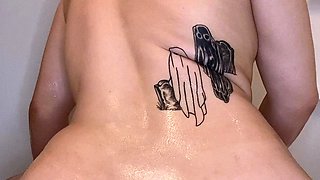 Cute curly brunette solo webcam masturbation