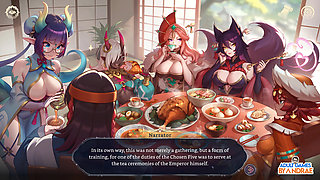 Ep9: Tea Ceremony with the Chosen 5 - a Royal Gathering in the Imperial Harem - Harem Fantasy