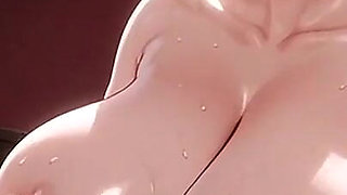 Anime Girl Doing Sexual Act in Red Room