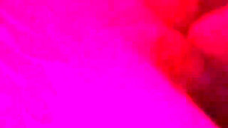 Horny Ebony Busty Slot Stuffs Her Pussy with Huge Dildo