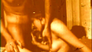 Hot couple having sensual sex