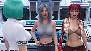 Stranded in Space #02 - Horny Black Girl Zarah Is Waiting for Me in My Bed