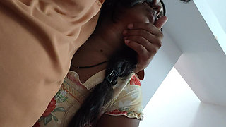 Stepsister & Big Stepbrother - Stepsister Saw Her Stepbrother Masturbating and Enjoyed Shaking His Penis