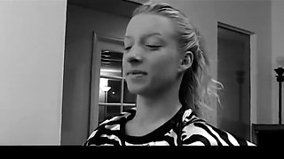 Two Muscly Black Guys Bang A Blonde In Interracial Threesome