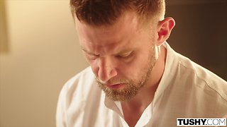 TUSHY Bumfuck Greedy Curvaceous COUGAR Anissa Kate Gets Off the hook Rubdown Therapy