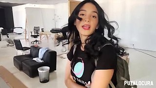 Min Galilea - Hot Latina Teen Takes Hard Cock in Bedroom Fuck