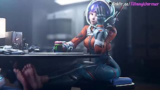 TiffanyWarmer's Blowjob Creampie Initiation with Big Cock in Hardcore Ukrainian 3D Story