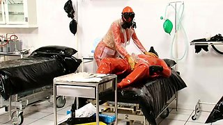 Sweet Kinkie Caned In Fetish Latex Sex