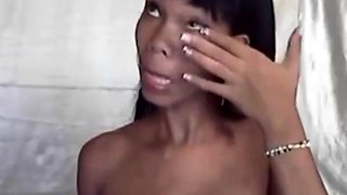 Big-Titted Latina Babe on Webcam