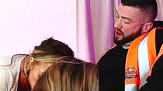 Bored Horny Housemates Hire Tag Team Tradies