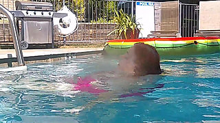 Handsome Harry and Sex Big Beauty Nurse Vicki Do Some Under Water Exercises!