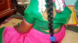 Indian housewife big boobs pressing stepbrother