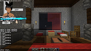 Minecraft Jenny Mod Fapcraft - Ellie, a Goth Dommy Stepmommy with a Cow Bikini and Tasty Milkers
