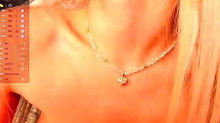 Horny big boobed fat chubby busty blonde