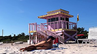 Real amateur outdoor couple enjoying hard fucking action