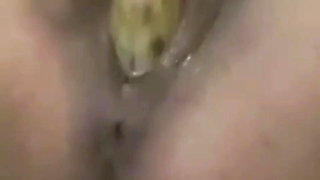 Full hard fuck banana deep in pussy, pakistani girl alone at home (i need boyfriend with big cock)