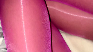 I Can Only Get Out of Bed After My Stockings Are Completely Stained with Semen.