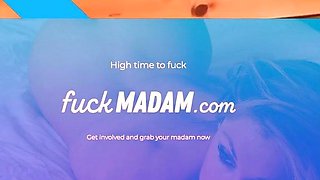 Rough Amateur Interracial Threesome with BBC