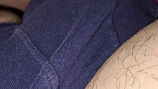 Step mom hand slip on step son underwear touching his dick