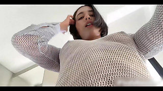 Squirting or Peeing? She's Excited to Be Caught by the Neighbors!