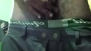 Masturbating Big Cock and Very Hard