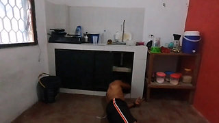 The Neighbor Has a Great Ass, She Gave Me My 2023 Christmas Gift While Her Husband Works