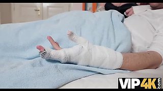 Hot British MILF Nurse Fucks Patient in Fake Hospital - HD 1080p Big Tits Sex