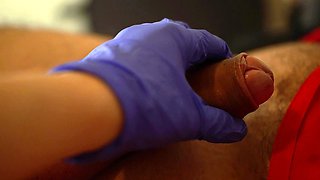 Femdom fetish humiliation slut handjob and fuck