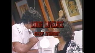 Linda Lovelace Deep Throat Blowjob & Cumshot - Classic 80s Pornstar