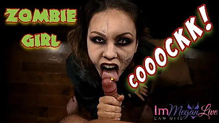 Zombie Girl Hungry for Cock!