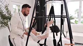 Blonde Bride Lexi Lore Deep-Throats Seth Gamble Before He Pulls Out His Dick And Pounds Her P