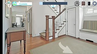 Stepmom Fucks in the Bathroom - Big Natural Tits POV