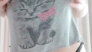 Hot amateur teen butt plug solo play