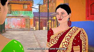 Dhongi Baba satisfied the craving of the desi bhabhi's cootchie in the ashram