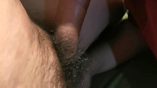 Muslim widow just ate a big after a long absence.