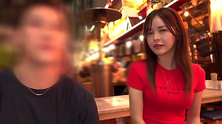 清楚なはずの美形の彼女が別の男と濃厚キス、手マンで愛液濡れ濡れ寝取りエッチ