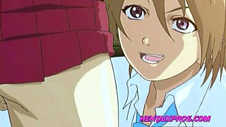 Uncensored Hentai Handjob Creampie