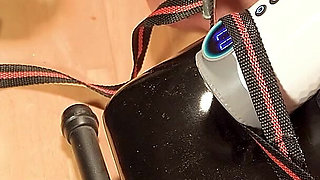 Left Alone to Post Orgasm Machines Restrained to a Cock Milking Machine for a Post Orgasm Torment