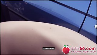 Public Fuck! Wannabe Nerd Lou Nesbit Eager To Please