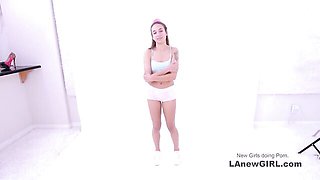 Alluring fancy bit's riding video