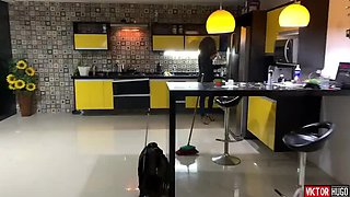 Amateur Brazilian Aniaty Barboza Gives Amazing Blowjob and Big Ass Doggy Style