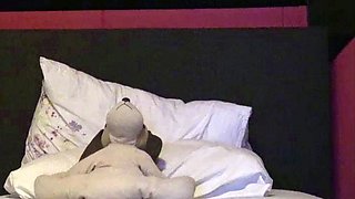 Blonde amateur blowjob POV in public